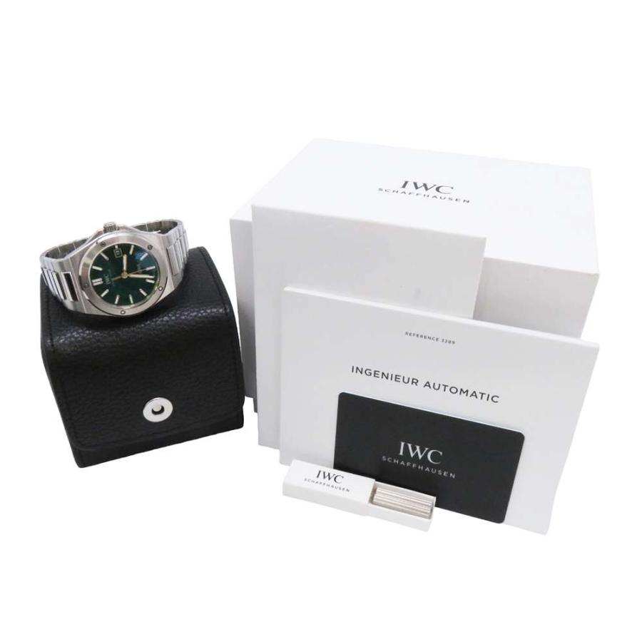 IWC インジュニア オートマティック IW328903 腕時計 グリーン文字盤