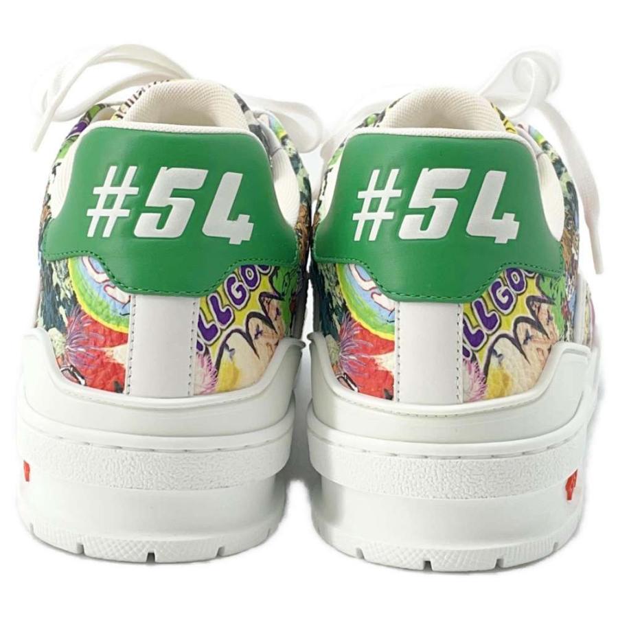 ルイヴィトン スニーカー LVトレイナーライン コミック柄 メンズサイズ