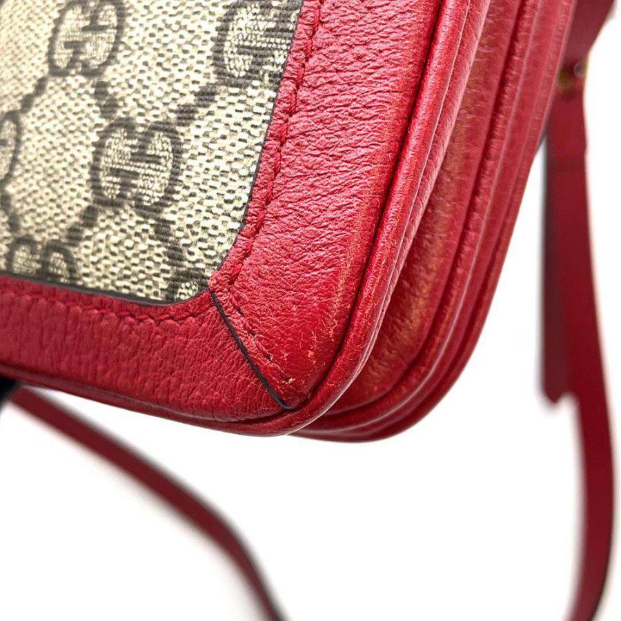 GUCCI/グッチ/クイーンマーガレット/GGスプリーム/ショルダーバッグ/ビー グッチ ショルダーバッグ ビー クイーン マーガレット GGスプリーム
