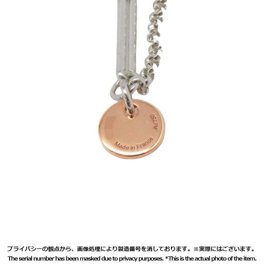 ☆エルメス ネックレス エクスリブリス ロング MM SV925 K18PG ☆エルメス ネックレス エクスリブリス ロング MM SV925 K18PG