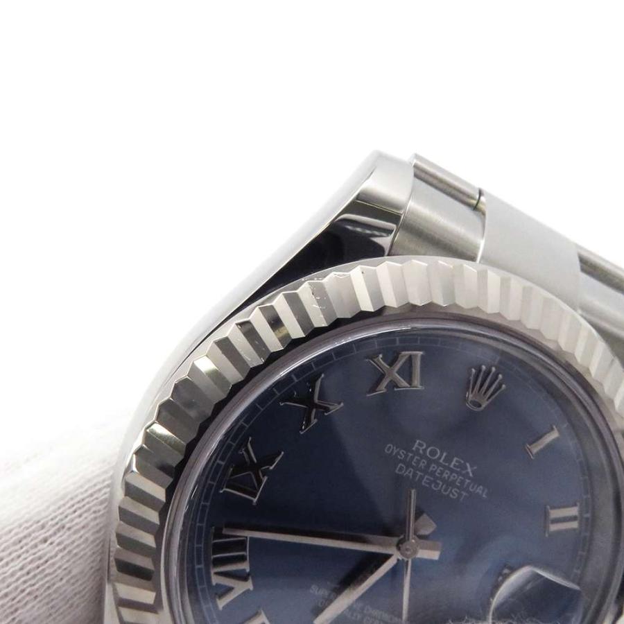 ロレックス デイトジャスト2 116334 ROLEX 腕時計 アズーロブルー文字盤 【安心保証】｜gallery-rare｜04