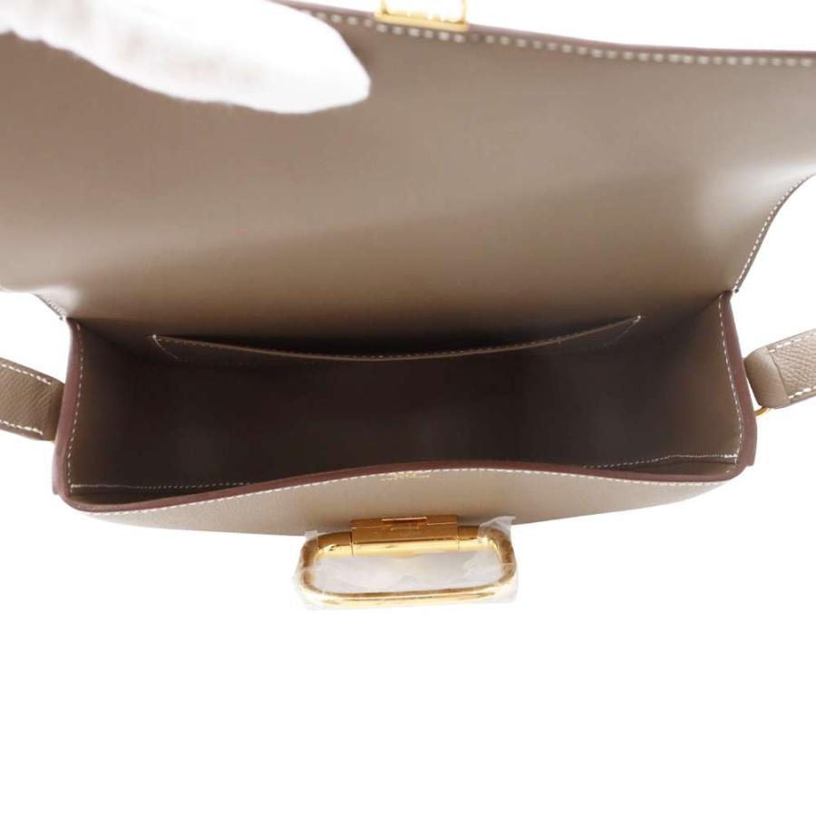 エルメス デッラ・カヴァッレリア ミニ エトゥープ/ゴールド金具 エプソン W刻印 HERMES (エルメス) デッラ カヴァッレリア ミニ ショルダーバッグ