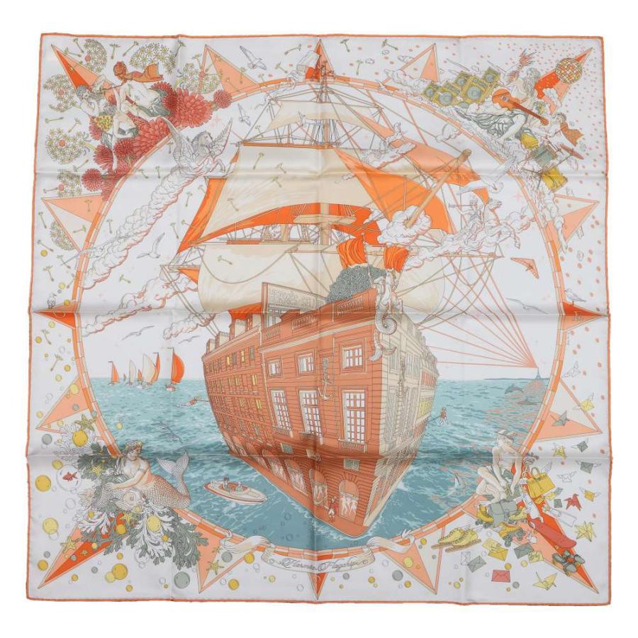 エルメス スカーフ カレ90 エルメス・フラッグシップ Hermes Flagship