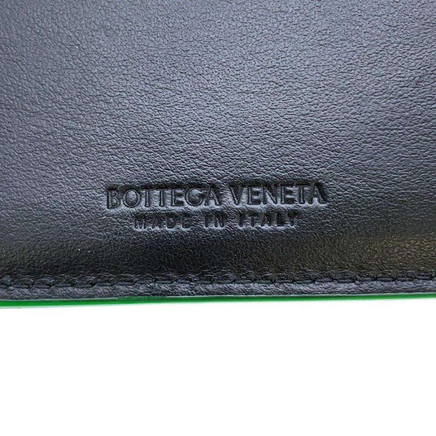 ボッテガヴェネタ 二つ折り財布 カセット レザー 743004 BOTTEGA