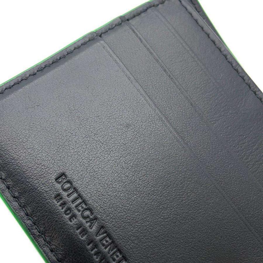 ボッテガヴェネタ 二つ折り財布 カセット レザー 743004 BOTTEGA