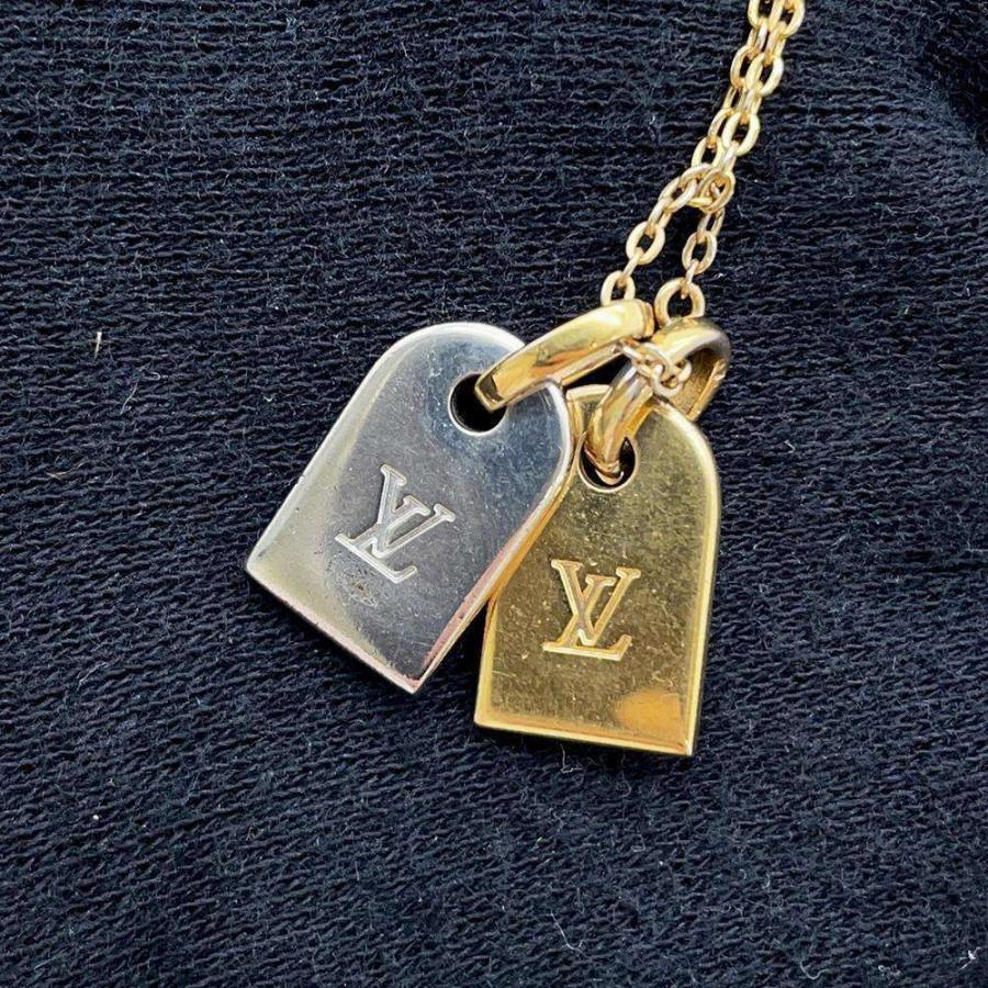 ルイヴィトン ネックレス モノグラム ナノグラム M63141 LOUIS VUITTON