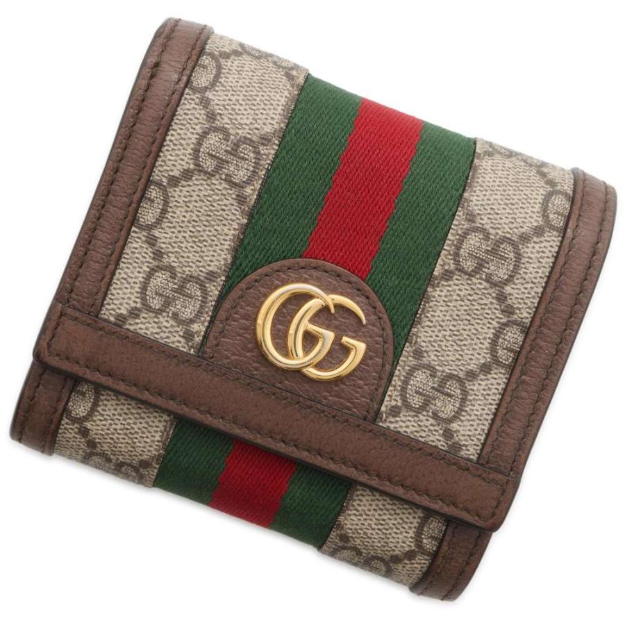 グッチ 二つ折り財布 オフィディア GGスプリーム 598662 GUCCI 財布 