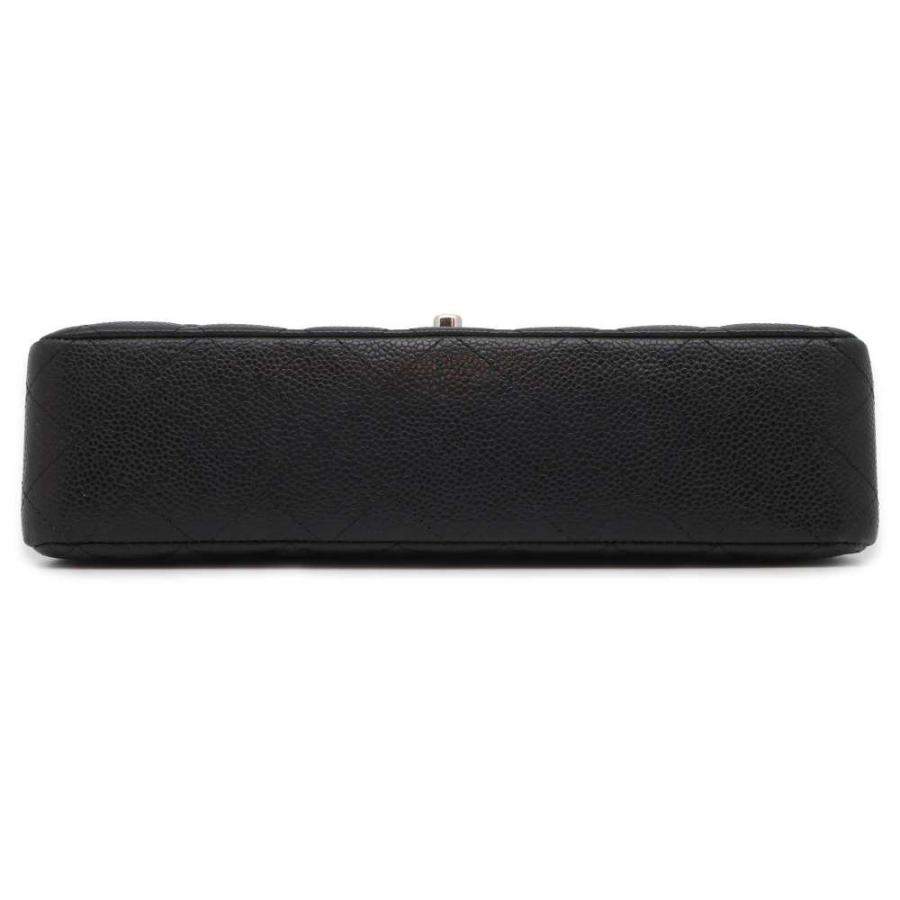 シャネル チェーンショルダーバッグ マトラッセ25 ココマーク ダブルチェーン キャビアスキン A01112 CHANEL 黒 シャネル チェーンショルダーバッグ マトラッセ25 ココマーク ダブル