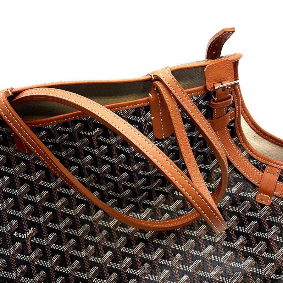ゴヤール ペットキャリーバッグ シアン・グリ PVC GOYARD バッグ 小型