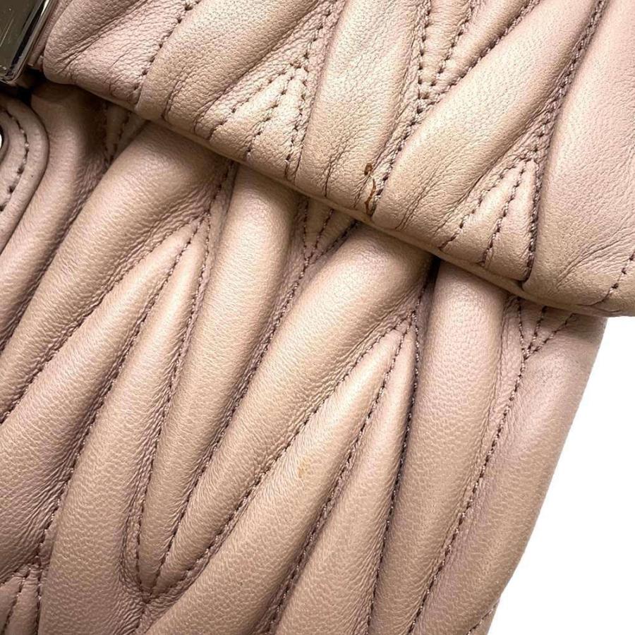 ミュウミュウ ショルダーバッグ マテラッセ レザー 5BD002 MIUMIU