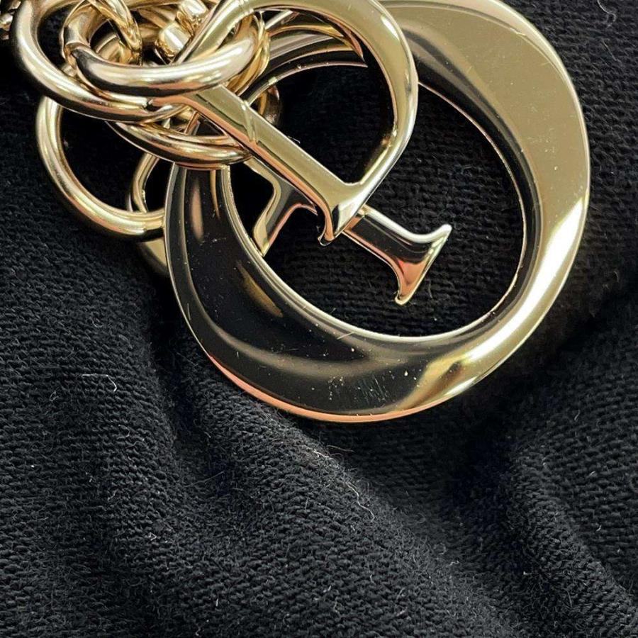 クリスチャン・ディオール 三つ折り財布 LADY DIOR ロータスウォレット