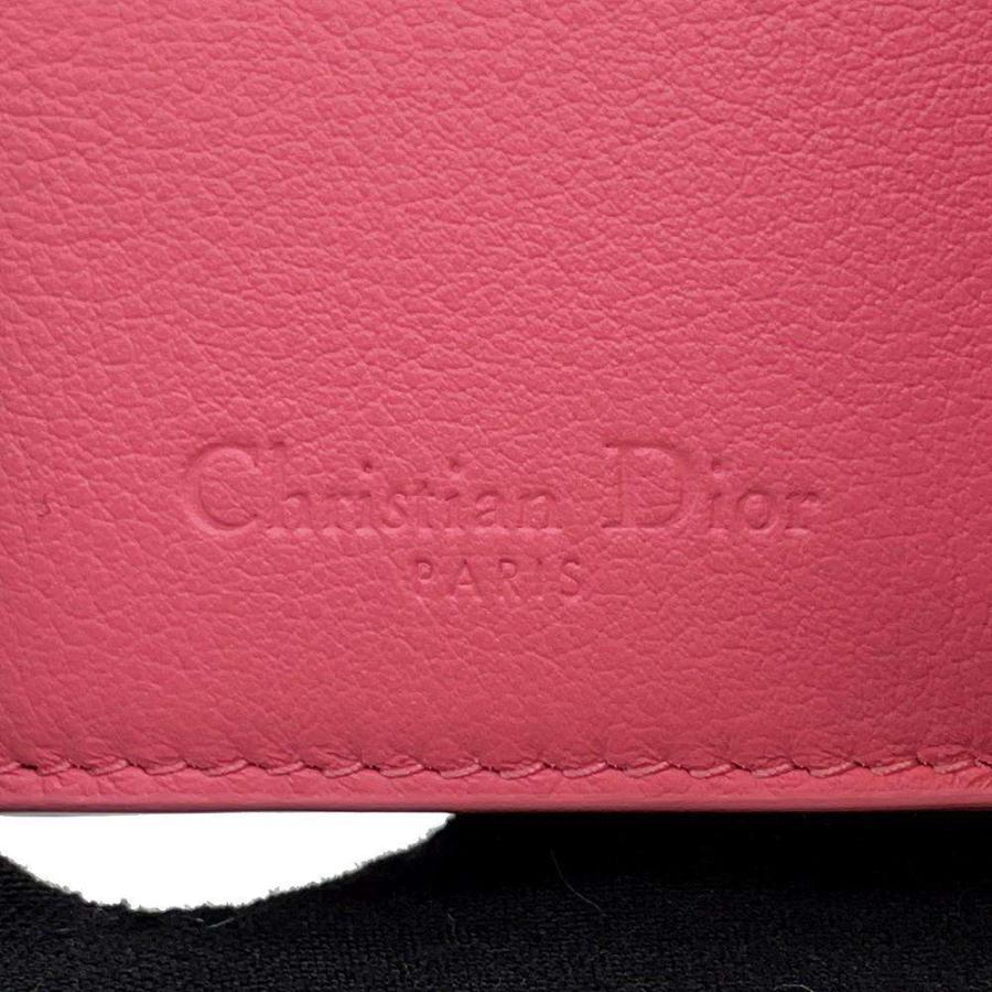 クリスチャン・ディオール 三つ折り財布 LADY DIOR ロータスウォレット