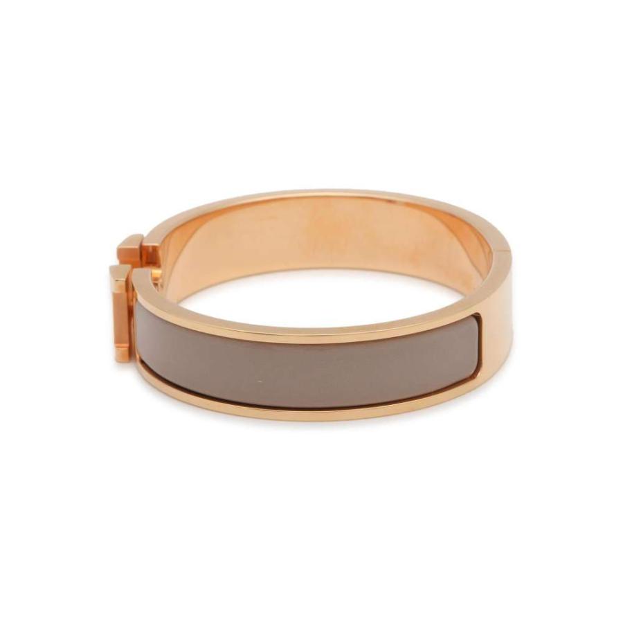 エルメス HERMES ブレスレット クリックH マロングラッセ✖️ピンクゴールド エルメス ブレスレット クリック H クリッククラックPM マロングラッセ