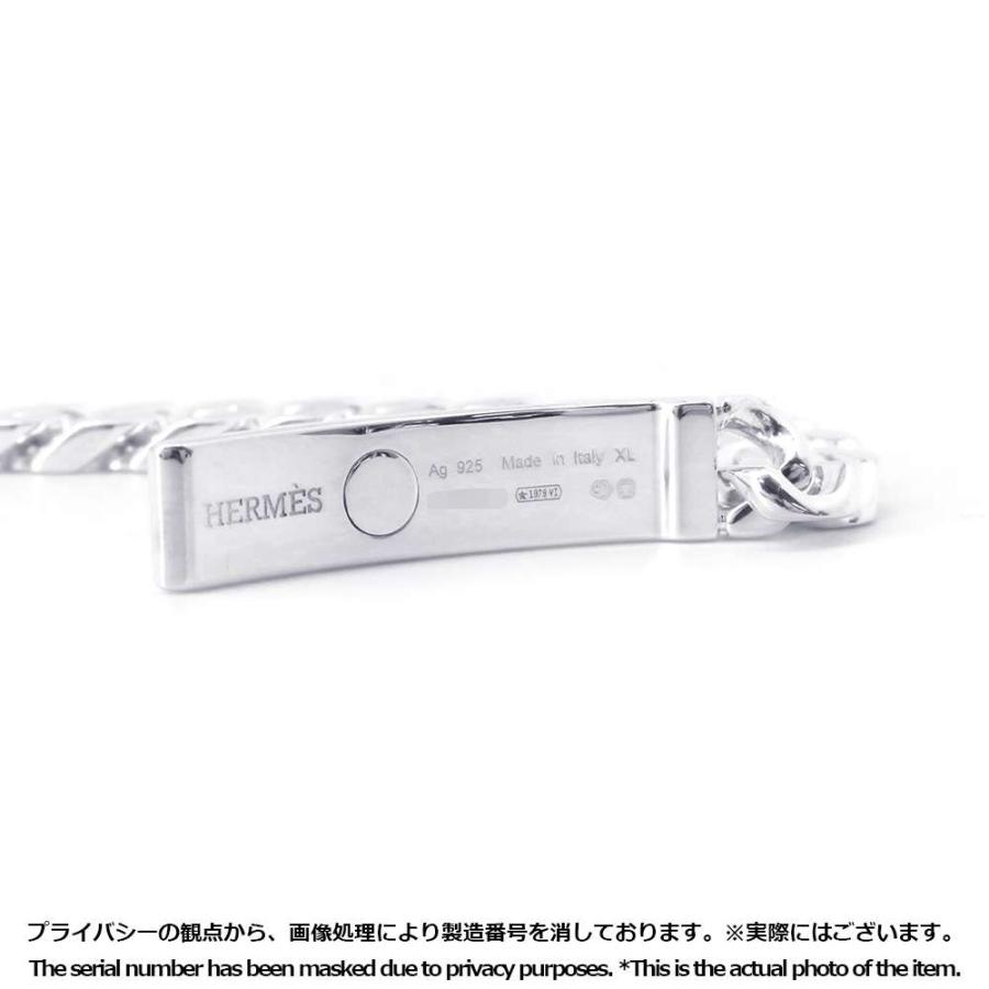 エルメス ブレスレット ケリーグルメットTPM SV925シルバー サイズXL