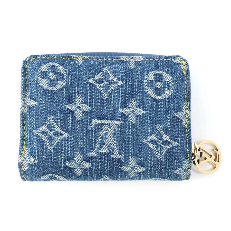 ルイヴィトン 二つ折り財布 モノグラム・デニム/LV リミックス