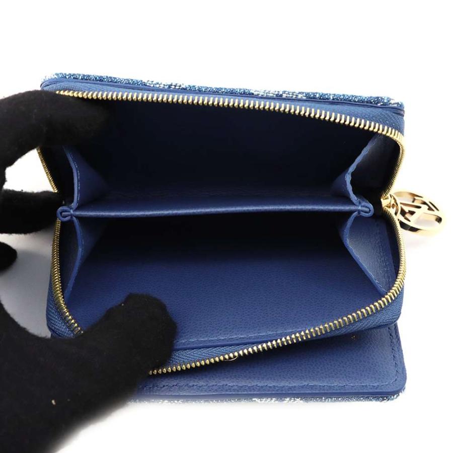 ルイヴィトン 二つ折り財布 モノグラム・デニム/LV リミックス  