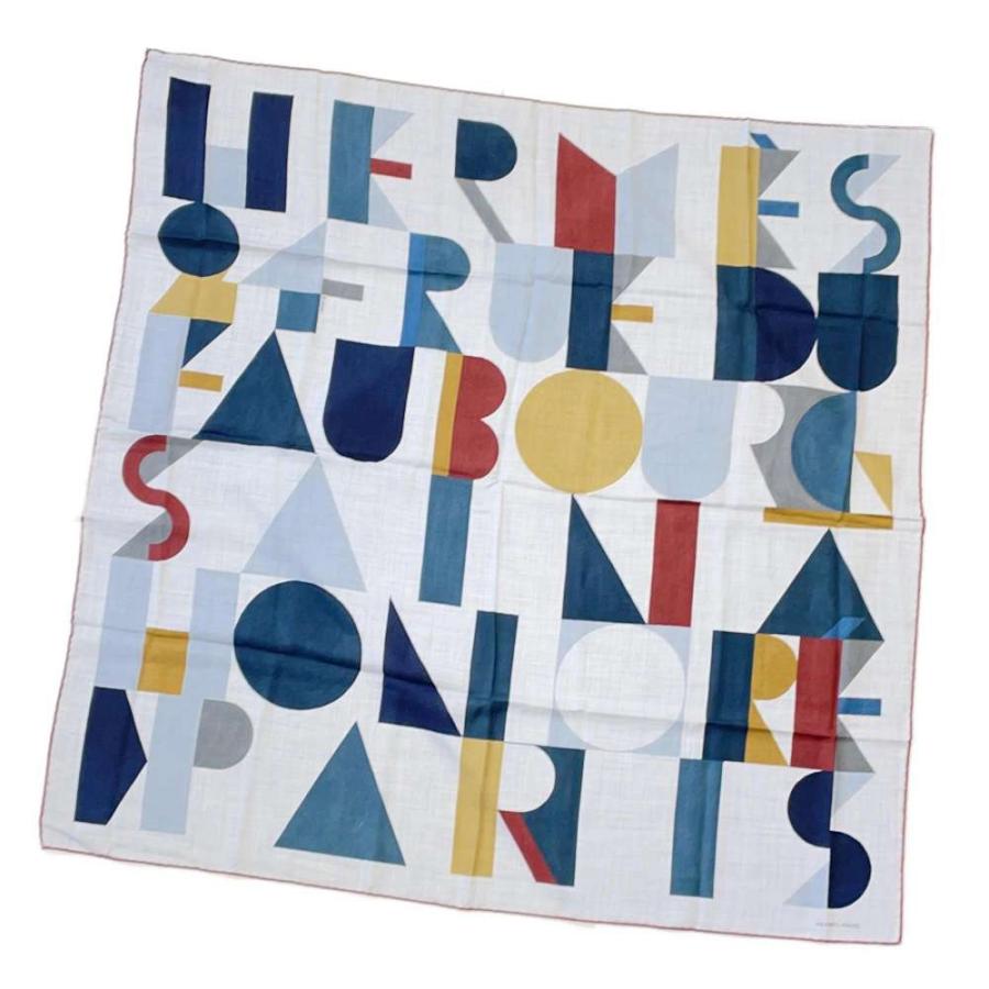 エルメス スカーフ カレH ジュ・ダドレス モダン カシミヤ シルク