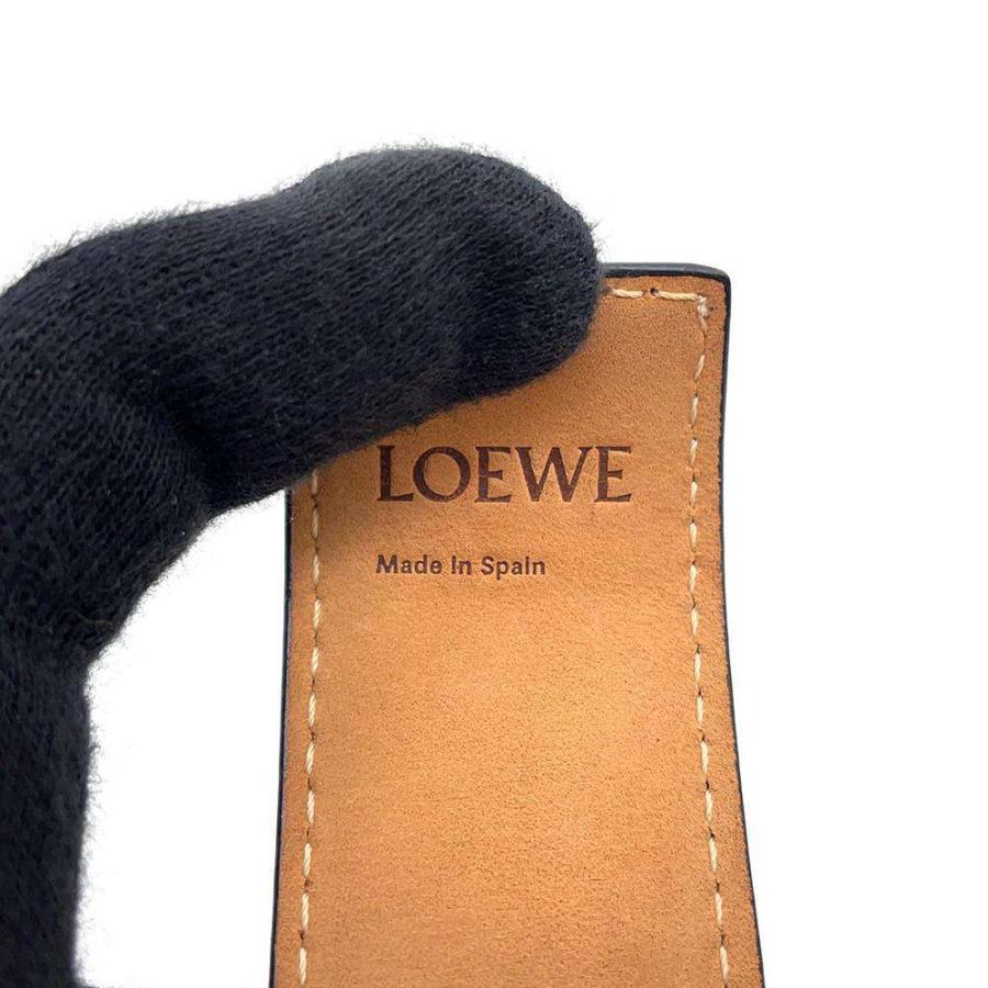ロエベ ブレスレット スラップ レザー 11919336 0020 1100 LOEWE