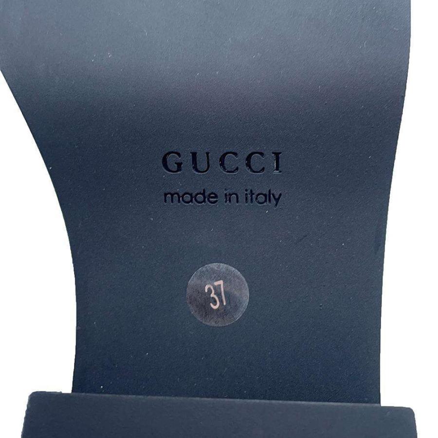 グッチ ブーツ 千鳥格子 ウール ボア レディースサイズ37 591039 GUCCI 