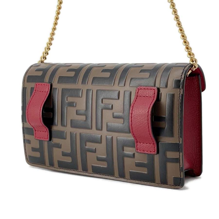 フェンディ チェーンショルダーバッグ エフイズ ズッカ 8BM005 FENDI