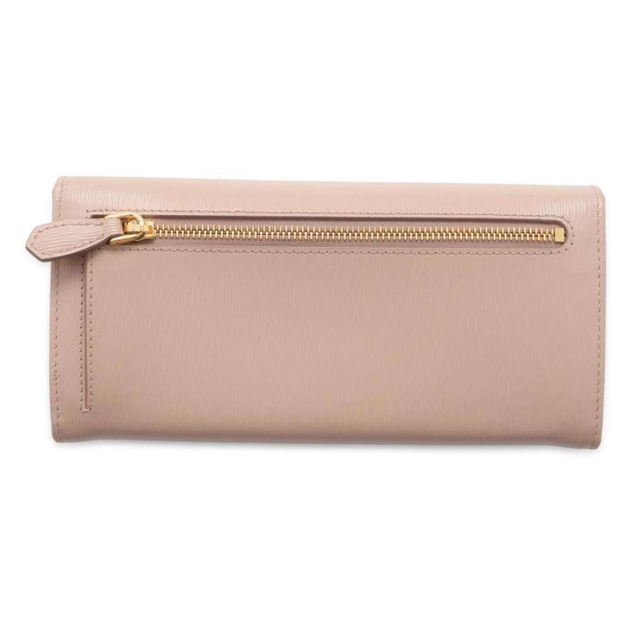 プラダ 長財布 VITELLO MOVE ピンクベージュ 1MH132 PRADA 財布 カード 