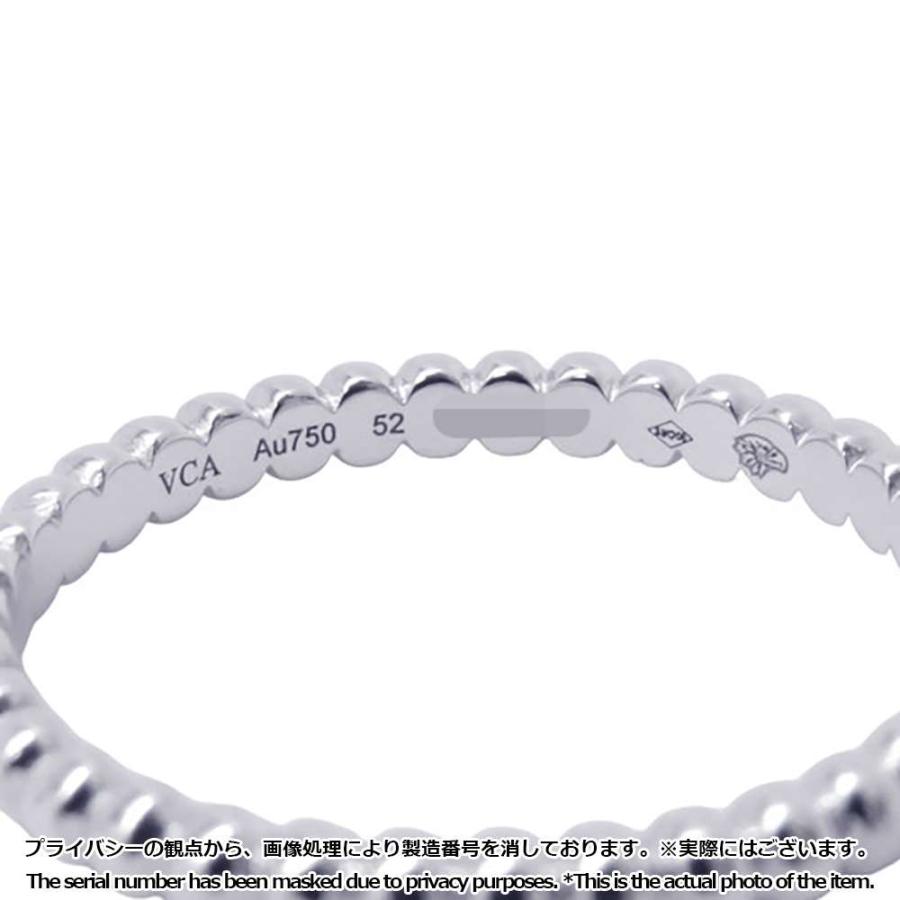 ヴァンクリーフ&アーペル リング ペルレ ゴールドパール スモール 