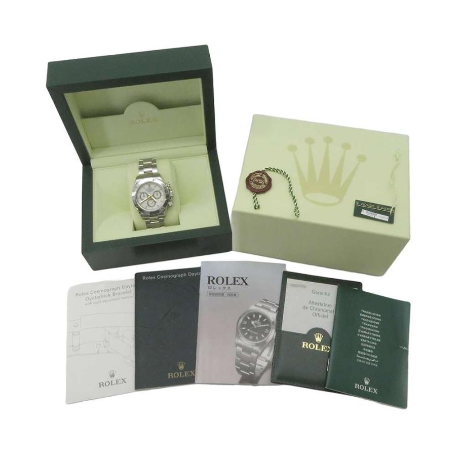 ロレックス コスモグラフ デイトナ Z番 116520 ROLEX 腕時計 白文字盤 
