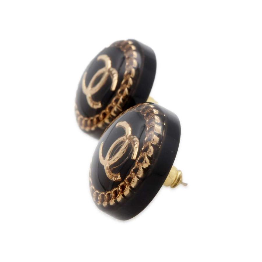 シャネル ピアス ココマーク チェーン ラウンド D22A CHANEL