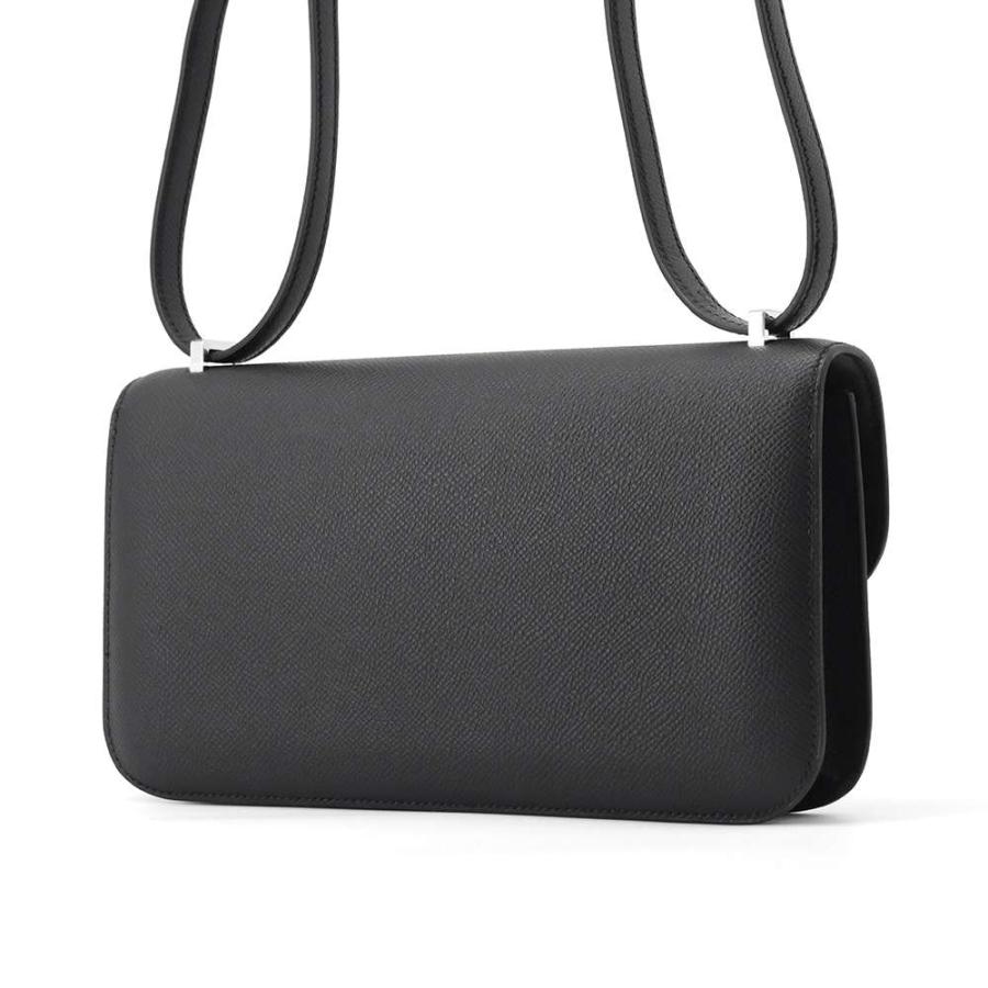 新品未使用 正規品 エルメス コンスタンス スリム 黒 ブラック　K刻印 Noir（黒）】HERMES コンスタンス スリム バッグ (HERMES/ショルダー