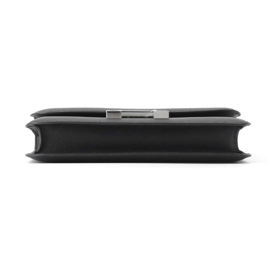 エルメス コンスタンス エラン ミロワール ブラック/シルバー金具