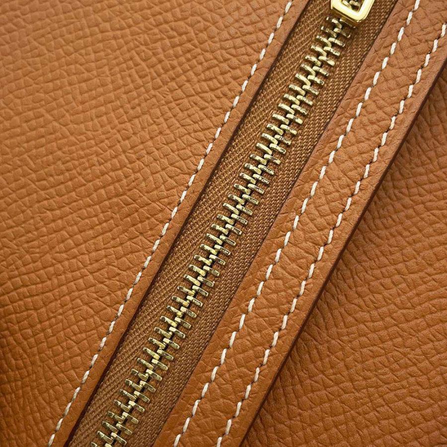 エルメス 二つ折り財布 ベアンコンパクト ゴールド/ゴールド金具