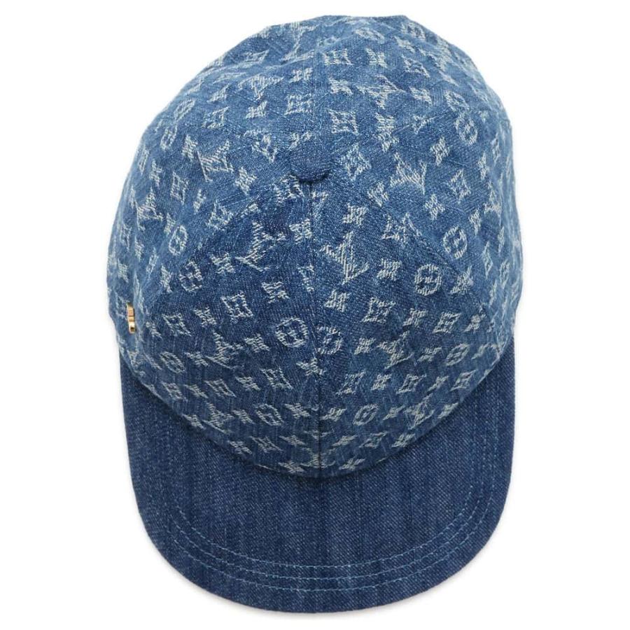 ルイヴィトン キャップ モノグラム・デニム キャップ・LV リミックス