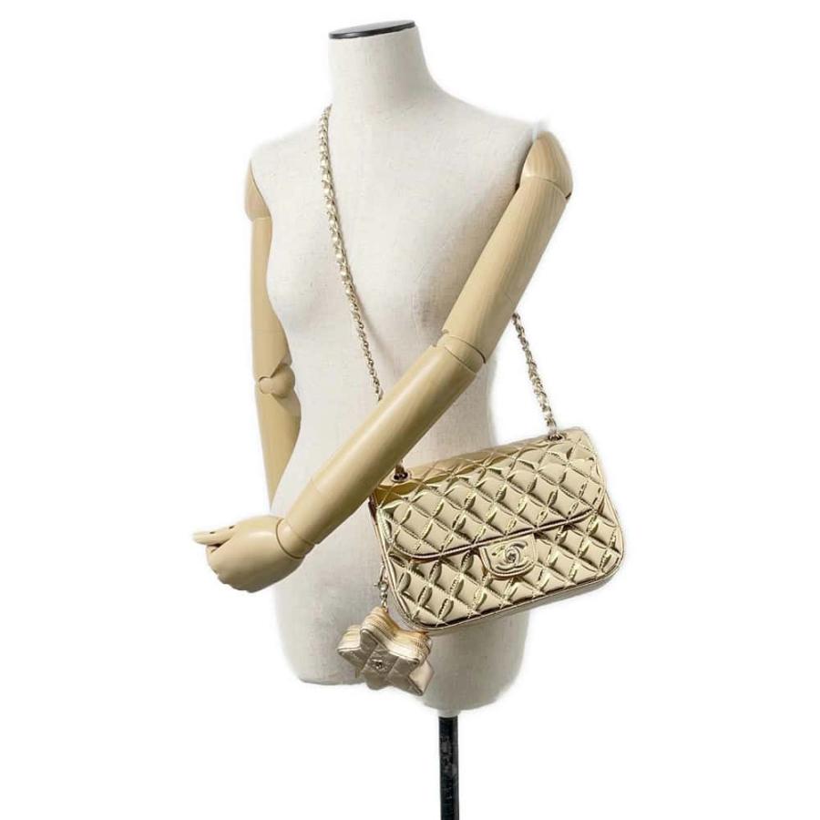 新品】CHANEL シャネルミニチェーンショルダーバッグフラップコインパース