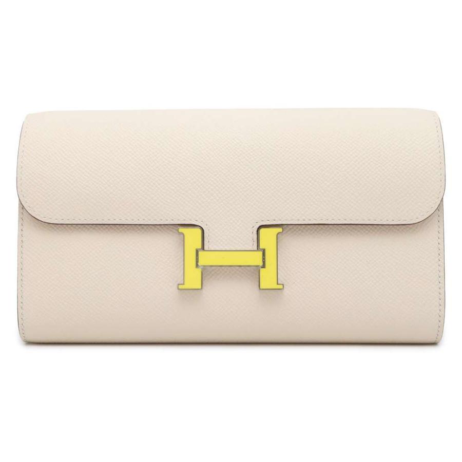 エルメス 長財布 コンスタンス トゥーゴー ロング ナタ/ラッカー金具 