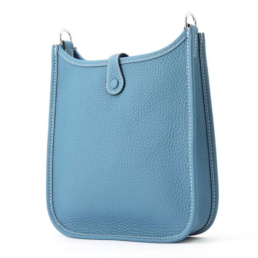 エルメス エブリンTPM アマゾン ニューブルージーン/シルバー金具 
