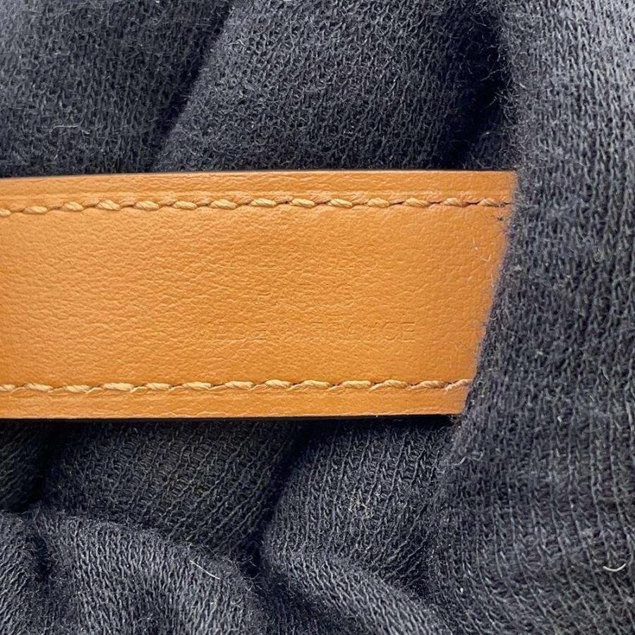 エルメス ケリーベルト エトゥープ/ピンクゴールド金具 ヴォーエプソン
