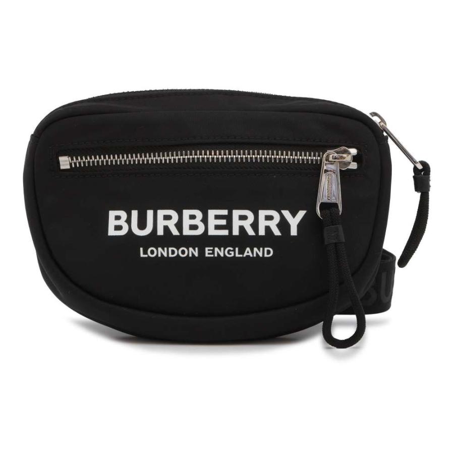 バーバリー ボディバッグ ロゴ ナイロン 8014519 BURBERRY バッグ 黒