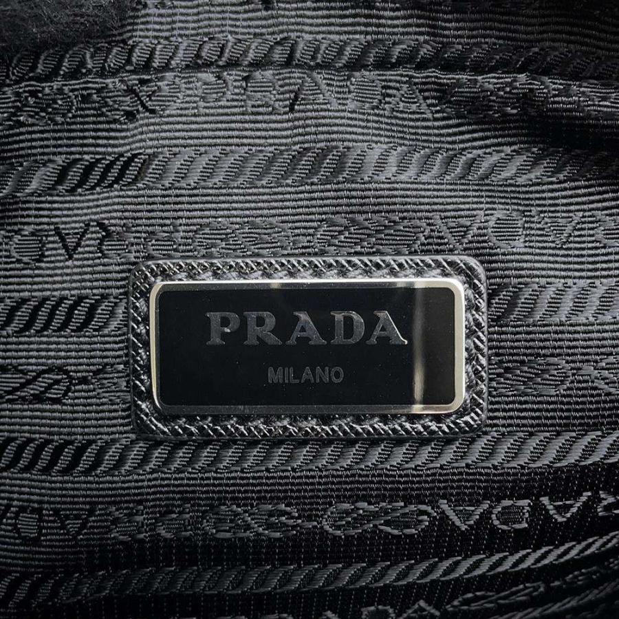 プラダ ウエストバッグ ナイロン ブラック 2VL977 PRADA バッグ  