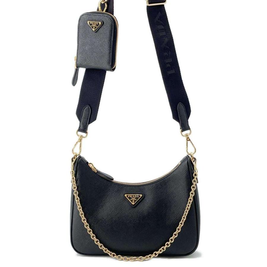 プラダ ショルダーバッグ Re-Edition 2005 サフィアーノ レザー 1BH204  