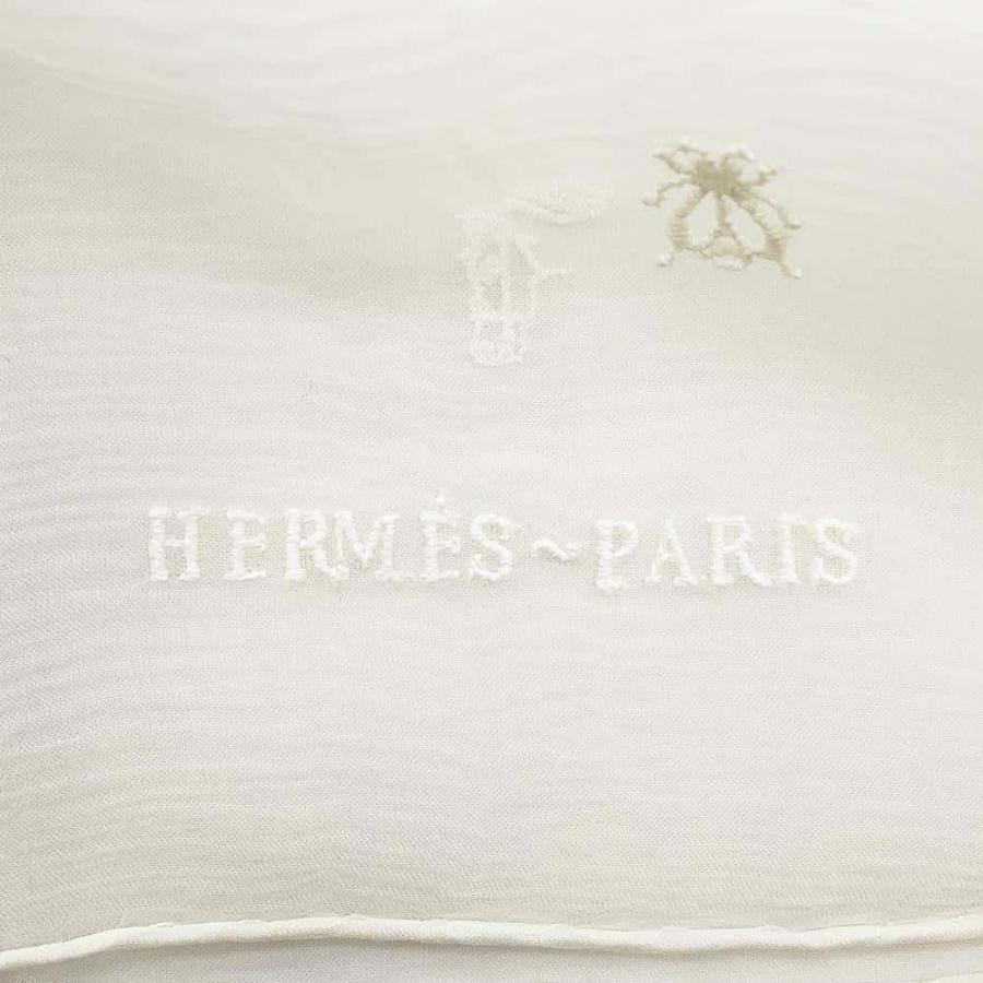 エルメス スカーフ カレ100 マルチチャーム Multicharms 刺繍 シルク