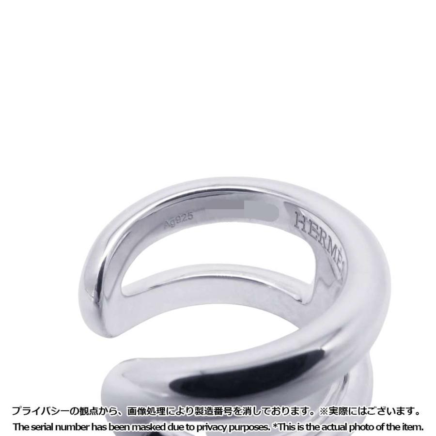 エルメス リング オスモズPM Osmose SV925シルバー リングサイズ54