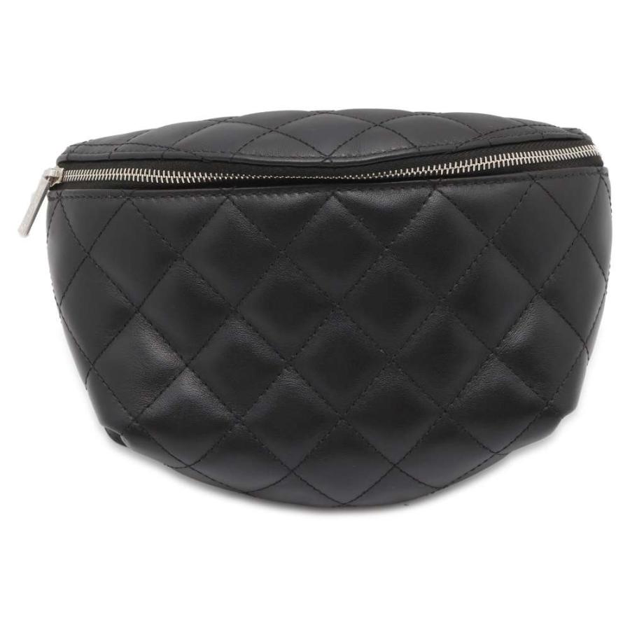 シャネル ボディバッグ マトラッセ ユニフォーム ラムスキン CHANEL