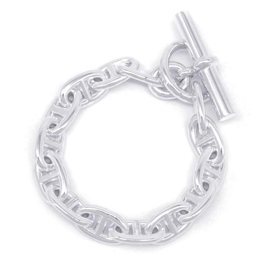 エルメス ブレスレット シェーヌダンクルMM 14コマ SV925シルバー