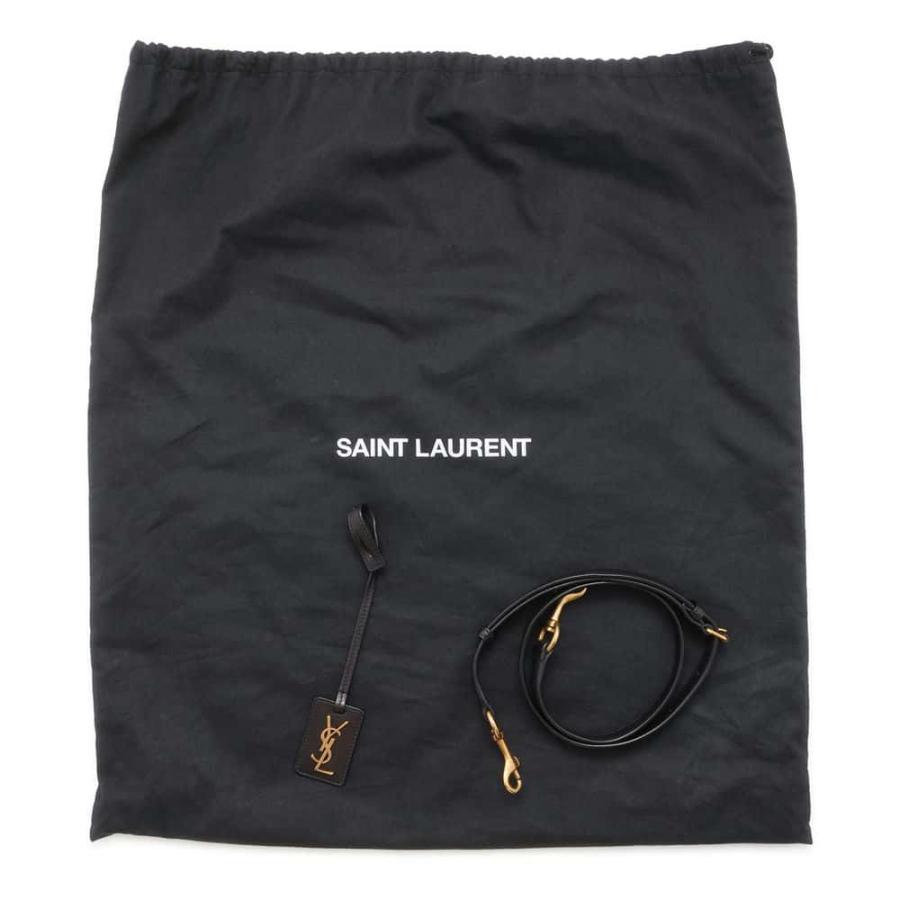 SAINT LAURENT PARIS サンローランパリ ホーボーバッグ 2WAYバッグ ショルダーバッグ ハンドバッグ ブラック レザー 635266 ゴールド金具 サンローランパリ トートバッグ ホーボーバッグ レザー 635266 SAINT
