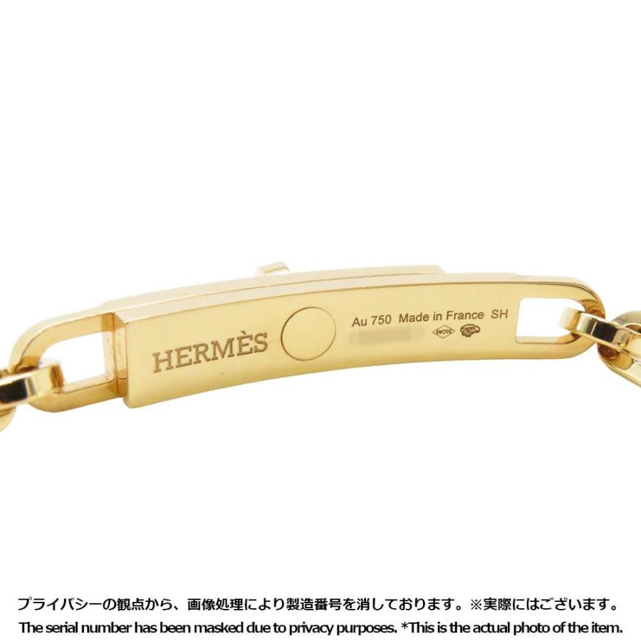 エルメス ブレスレット ケリー チェーン ダイヤモンド 41P 計0.62ct 