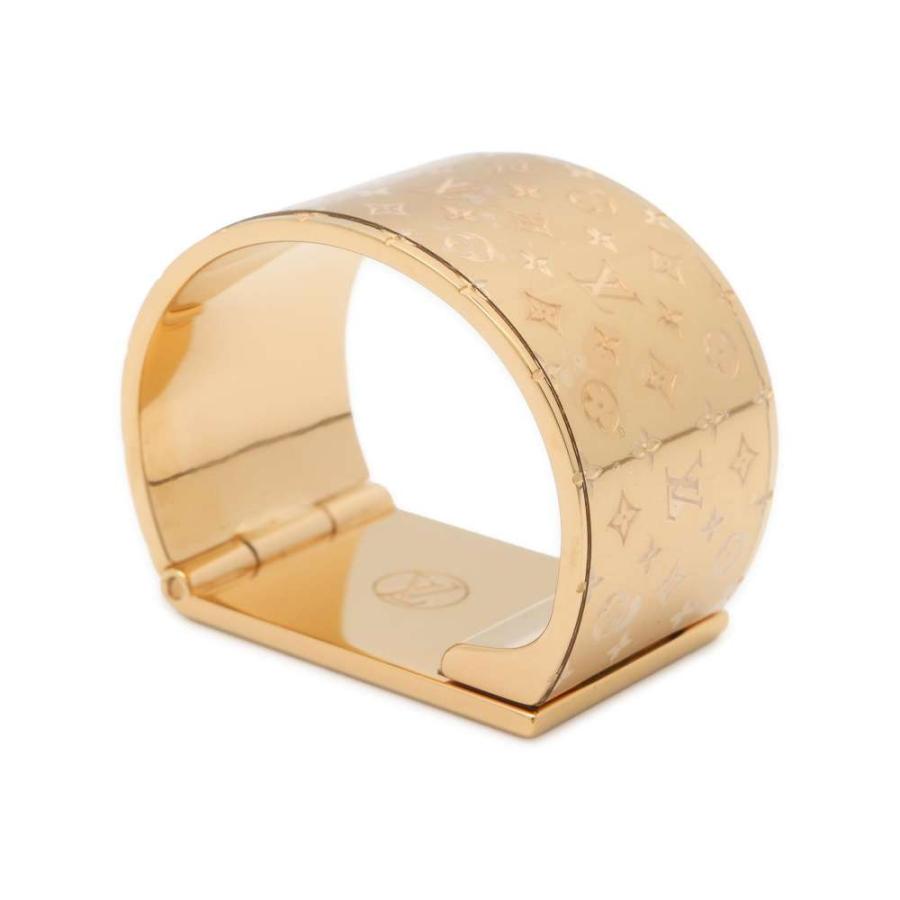 ルイヴィトン スカーフリング テキスタイル ブローチ・ナノグラム  