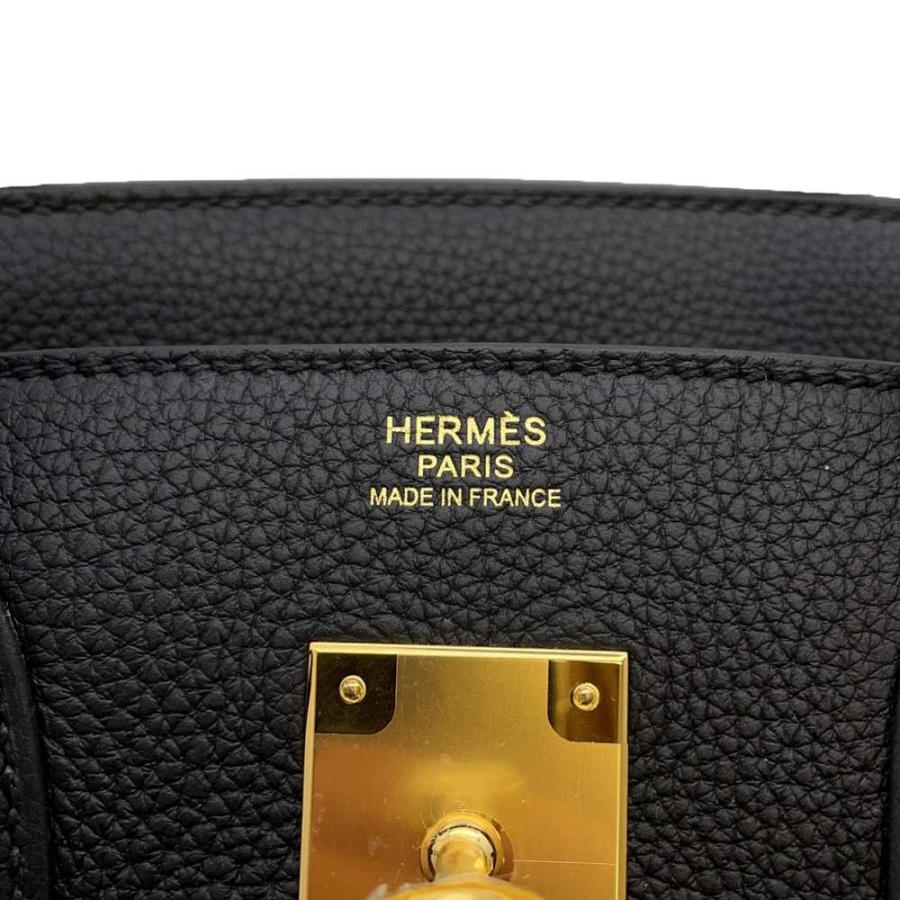 エルメス バーキン30 ブラック/ゴールド金具 トゴ B刻印 HERMES Birkin