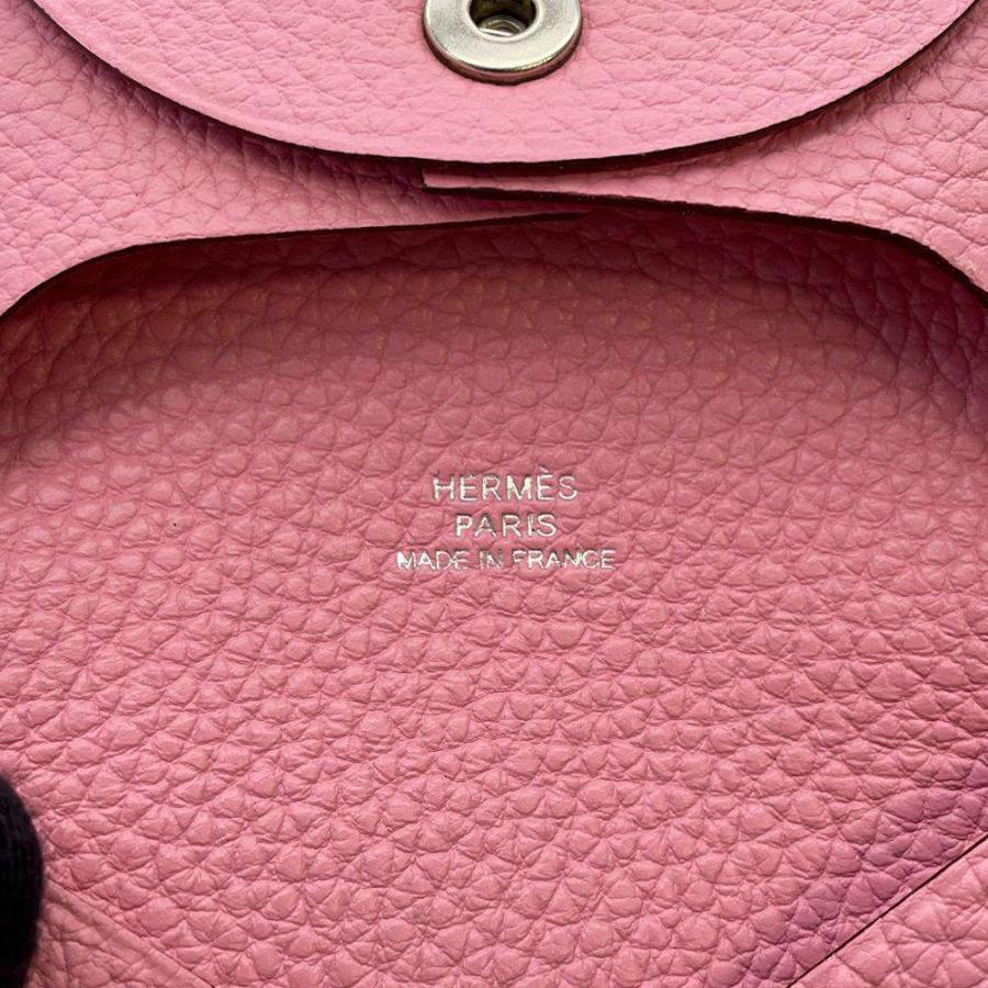 HERMES エルメス バスティア ピンク D刻印 小銭入れ 美品 HERMES（エルメス） 【未使用】【新古品】HERMES 小物 バスティア