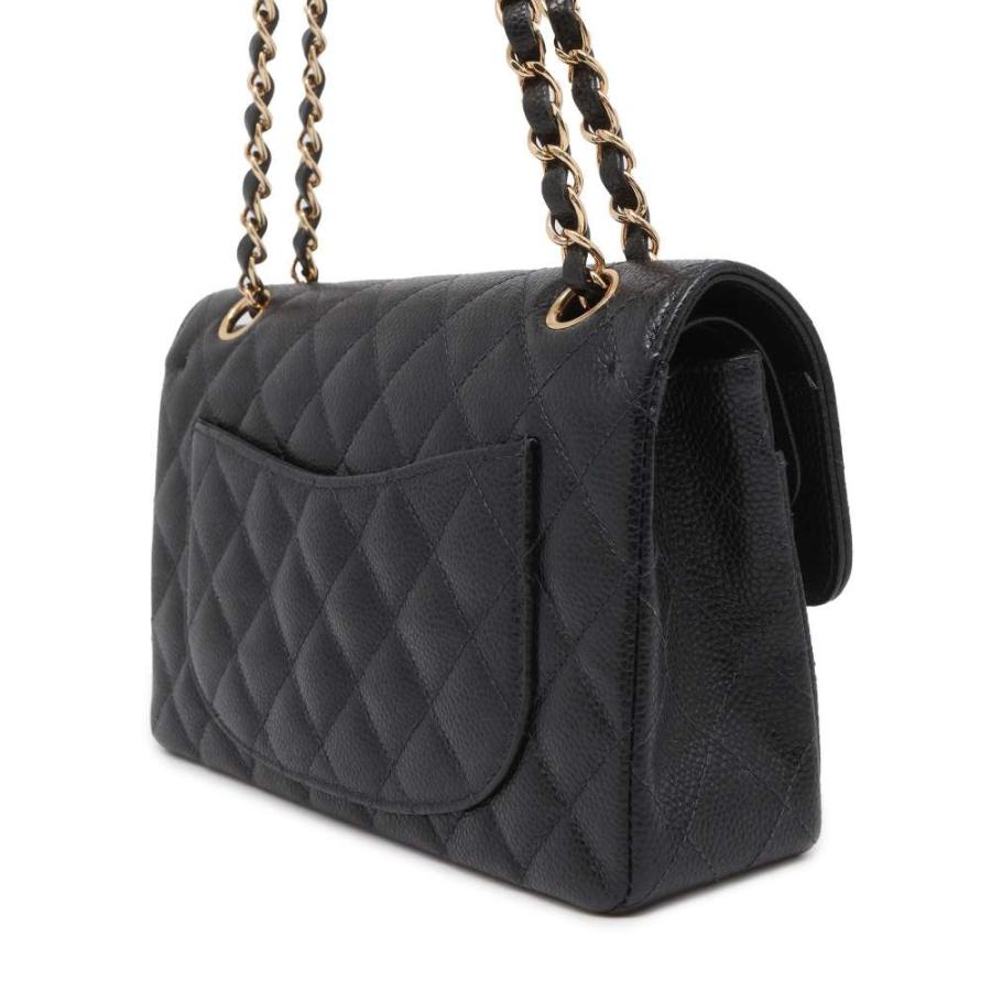 シャネル チェーンショルダーバッグ マトラッセ ココマーク キャビアスキン A01113 CHANEL バッグ 黒 シャネル チェーンショルダーバッグ マトラッセ23 ココマーク キャビア