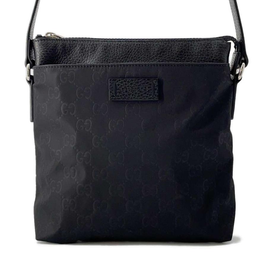 グッチ ショルダーバッグ GG ナイロン 510339 GUCCI バッグ 黒